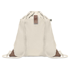 Zainetto a sacca personalizzato, in cotone, PANDA BAG