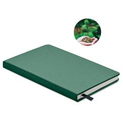 Quaderno personalizzato A5 in carta riciclata GROW
