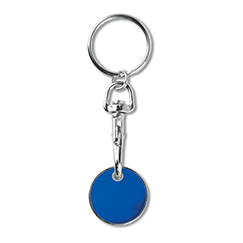Portachiavi in metallo con gettone TOKENRING