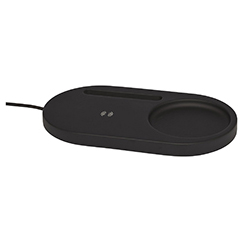 Caricabatterie wireless personalizzato con organizer in roccia calcarea  KLIP