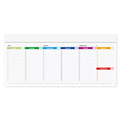 SLIM PLANNING MULTICOLOR