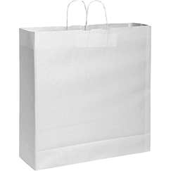 Busta personalizzata in carta bianca 120gr cm 54x50x15 