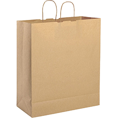 Sacchetti carta economici cm 45x48x20, carta avana 
