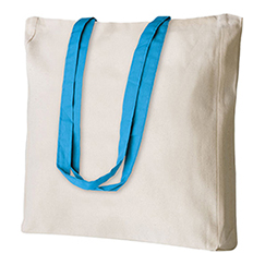 Shopper bag pubblicitaria in cotone 220gr | cm 38x42x8 SHELLEY