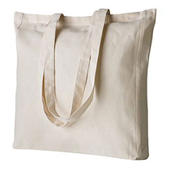 Shopper bag personalizzabile in cotone 220gr | cm 38x42x8 ASSUAN