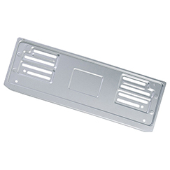 Portatarga anteriore auto PLUM