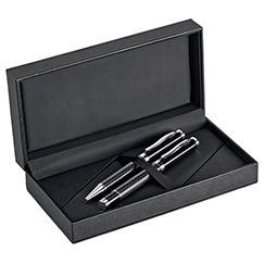 Elegante set con roller e penna a sfera CHESS