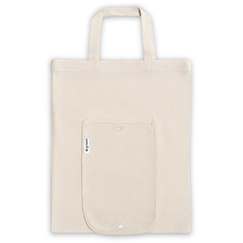Borsa pieghevole in cotone riciclato 140gsm 38x47cm BEIRUT
