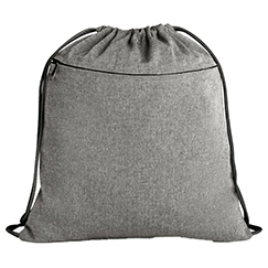 Zaini a sacca personalizzati in cotone riciclato 140gsm CHANCERY