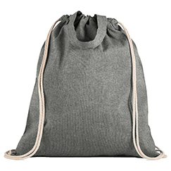 Zaino a sacca in cotone riciclato 140gsm RISSANI