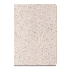 Block notes A5 con copertina fabbricata da materia organica degli elefanti ORGANIC SEMI-RIGID