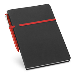 Block note personalizzato A5 con penna e custodia DUMAS