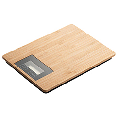 Bilancia da cucina digitale in bamboo HEISENBERG