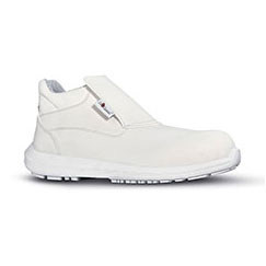 Scarpe antinfortunistiche alte linea WHITE68 & BLACK. Protezione S2 SRC SHINE