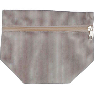 Pochette beauty in velluto a coste TIA