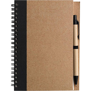 Quaderno spiralato con penna STELLA