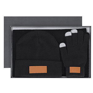 Set con sciarpa, cappello e guanti HIBBERT