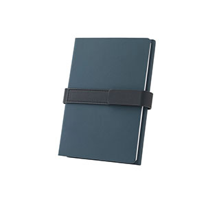 SANDERSON - doppio blocco note A5 con cover in PU riciclato