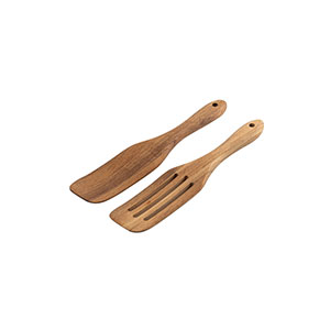 BATALI - set di due posate in legno di acacia