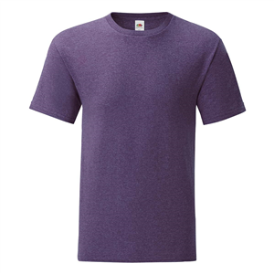 T-shirt in cotone ICONIC 150 T - Viola mèlange