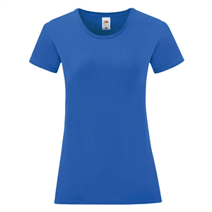 Maglietta donna in cotone ICONIC 150 T - Royal