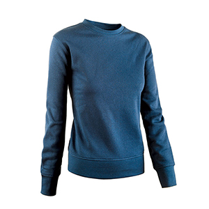 Felpa da donna girocollo ROUND - Blu Navy