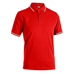Polo sport in cotone CORTEZ SPORT - Rosso