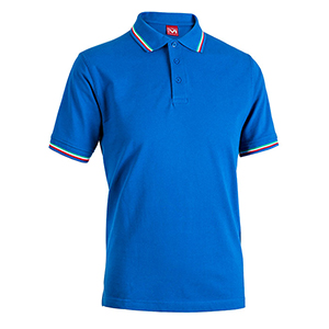 Polo sport in cotone CORTEZ SPORT - Blu Royal