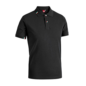 Polo sport in piquet RIO SPORT - Nero