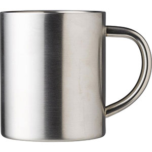 Tazza in acciaio inox BRAYLEN - Argento