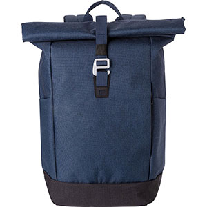 Zaino porta pc rolltop OBERON - Blu