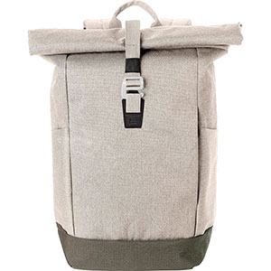 Zaino porta pc rolltop OBERON - Beige