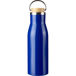 Borraccia in acciaio inox riciclato ALINE - Blu