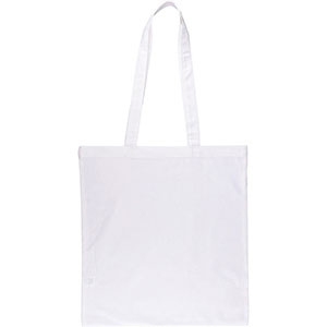 Shopping bag in cotone KENNETH - Bianco