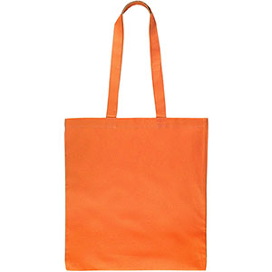 Shopping bag in cotone KENNETH - Arancio