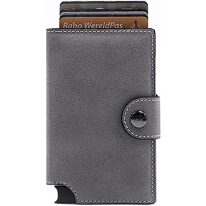 Porta carte di credito WALLY - Grigio