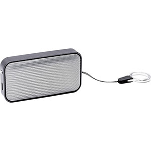 Altoparlante portatile NANO - Nero - Argento