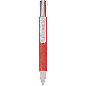 Penna a 4 colori DEBORAH - Rosso