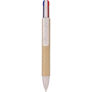 Penna a 4 colori DEBORAH - Marrone