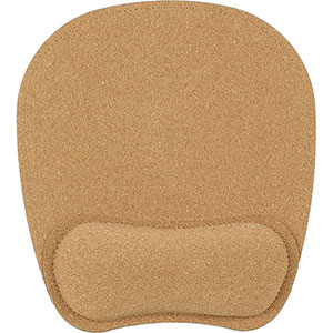 Tappetino mouse ergonomico EDWIN - Marrone