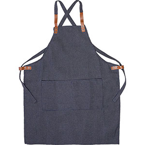 Grembiule in jeans GREG - Blu