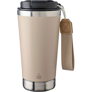 Bicchiere con doppia parete KAYLA - Beige