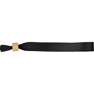 Braccialetto in raso TARIAN - Nero
