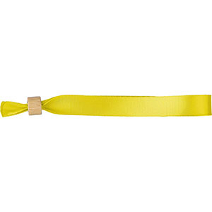 Braccialetto in raso TARIAN - Giallo