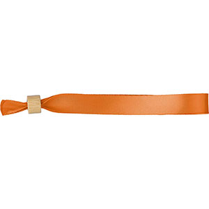 Braccialetto in raso TARIAN - Arancio