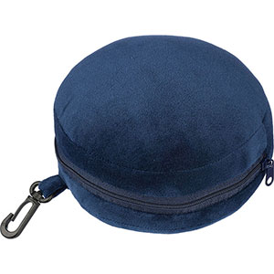 Set viaggio con cuscino e mascherina LEONTINE - Blu
