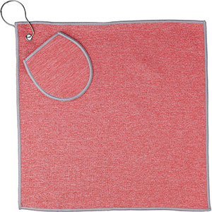 Asciugamano da golf IDRIS - Rosso