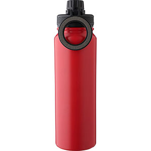Borraccia termica con supporto cellulare ZINNIA - Rosso