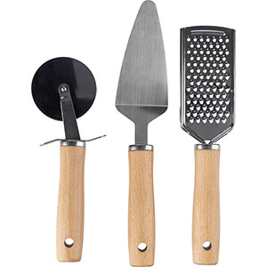 Utensili da cucina SYLVAN - Marrone