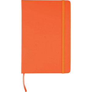 Taccuino ecologico con elastico EVA - Arancio